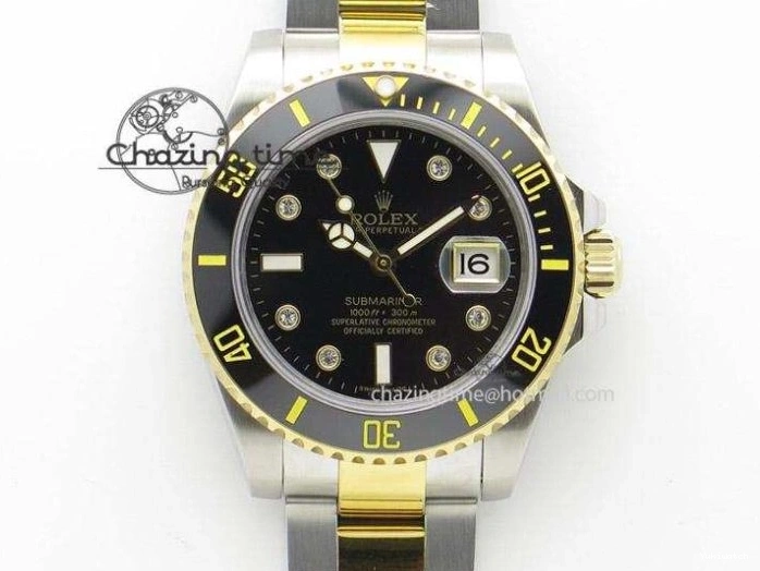 Best On Gold JH Ceramic Bracelet A7750 Dial SS YG SS Daytona Bezel YG Edition 0830